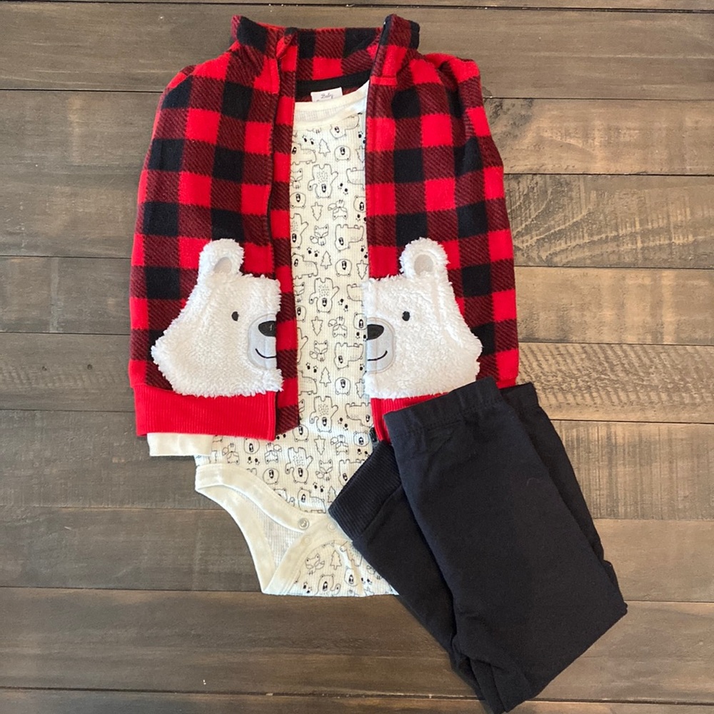 Boys 3 piece matching outfit
